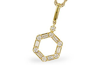 M320-72992: NECKLACE .14 BAG .35 TW