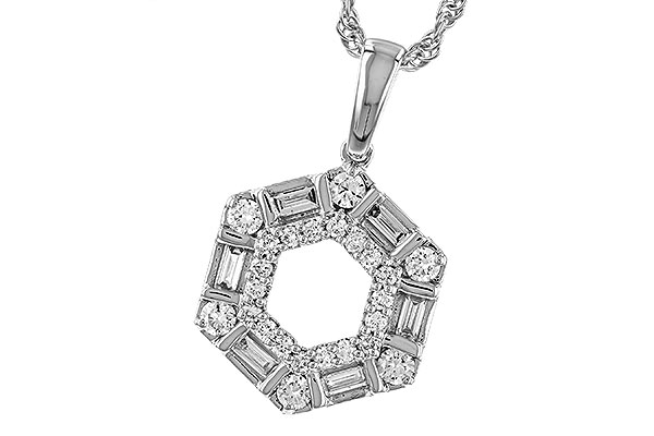 M320-73838: NECKLACE .14 TW BAG .50 TW