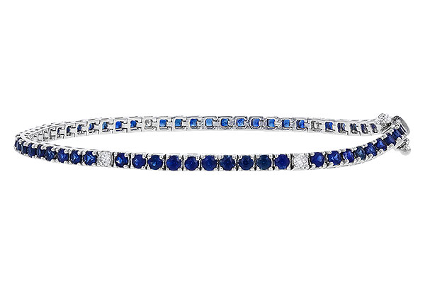 M320-73883: BRACELET 3.27 TW SAPP 3.52 TGW (7")