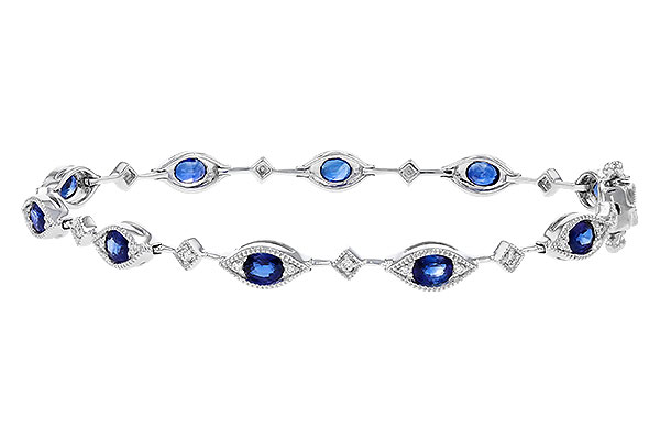M320-73892: BRACELET 2.31 SAPPHIRE 2.50 TGW (7")