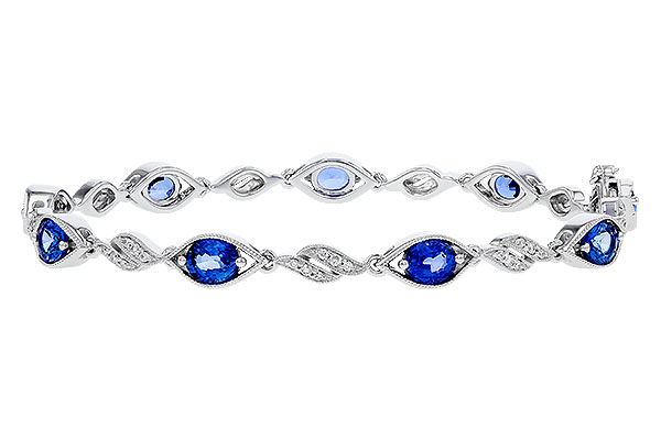 M320-74810: BRACELET 4.02 SAPPHIRE 4.26 TGW (7")