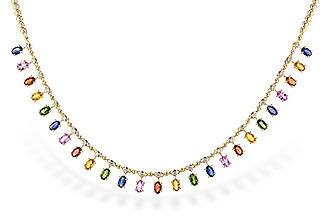 M320-76565: NECK 6.75 MULTI-COLOR SAPP 7.21 TGW (17.25")