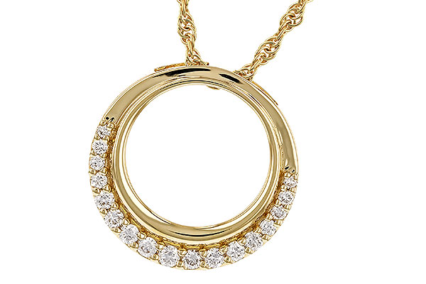 M320-78383: NECKLACE .20 TW