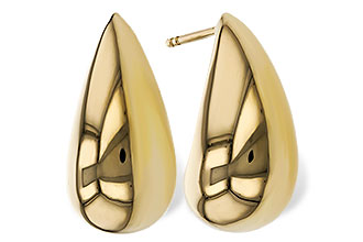 M320-78401: GOLD EARRINGS (20MM)