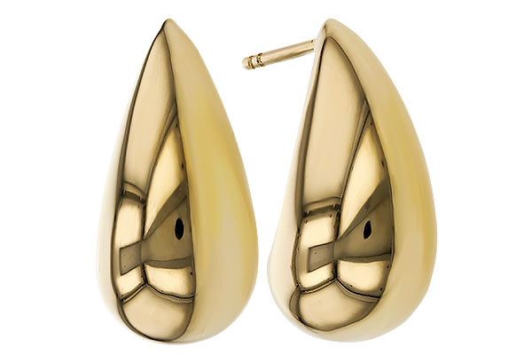 M320-78401: GOLD EARRINGS (20MM)