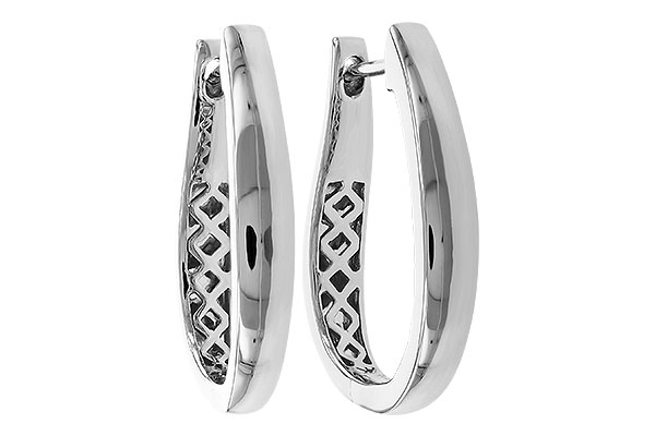 M320-78438: GOLD EARRINGS (22MM)