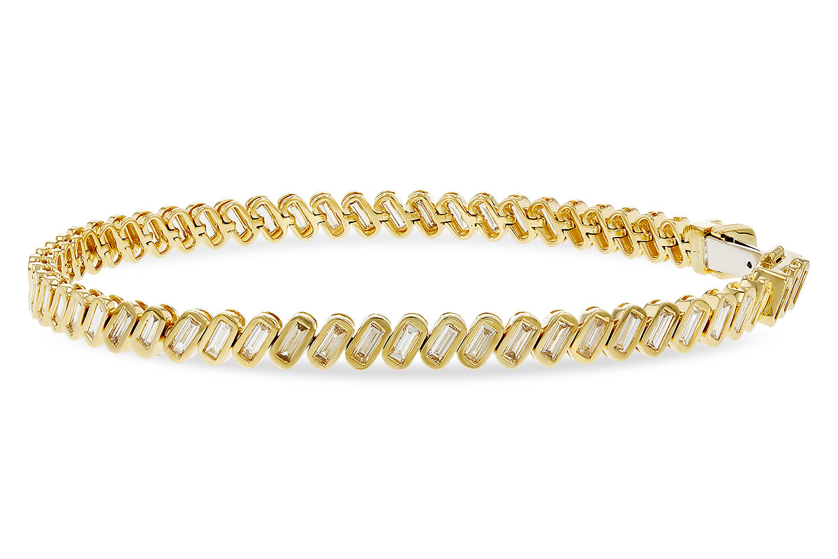 M320-79329: BRACELET 2.05 TW BAGUETTE (7")
