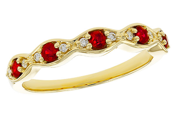 M320-81110: LDS WED RG .28 RUBY .34 TGW