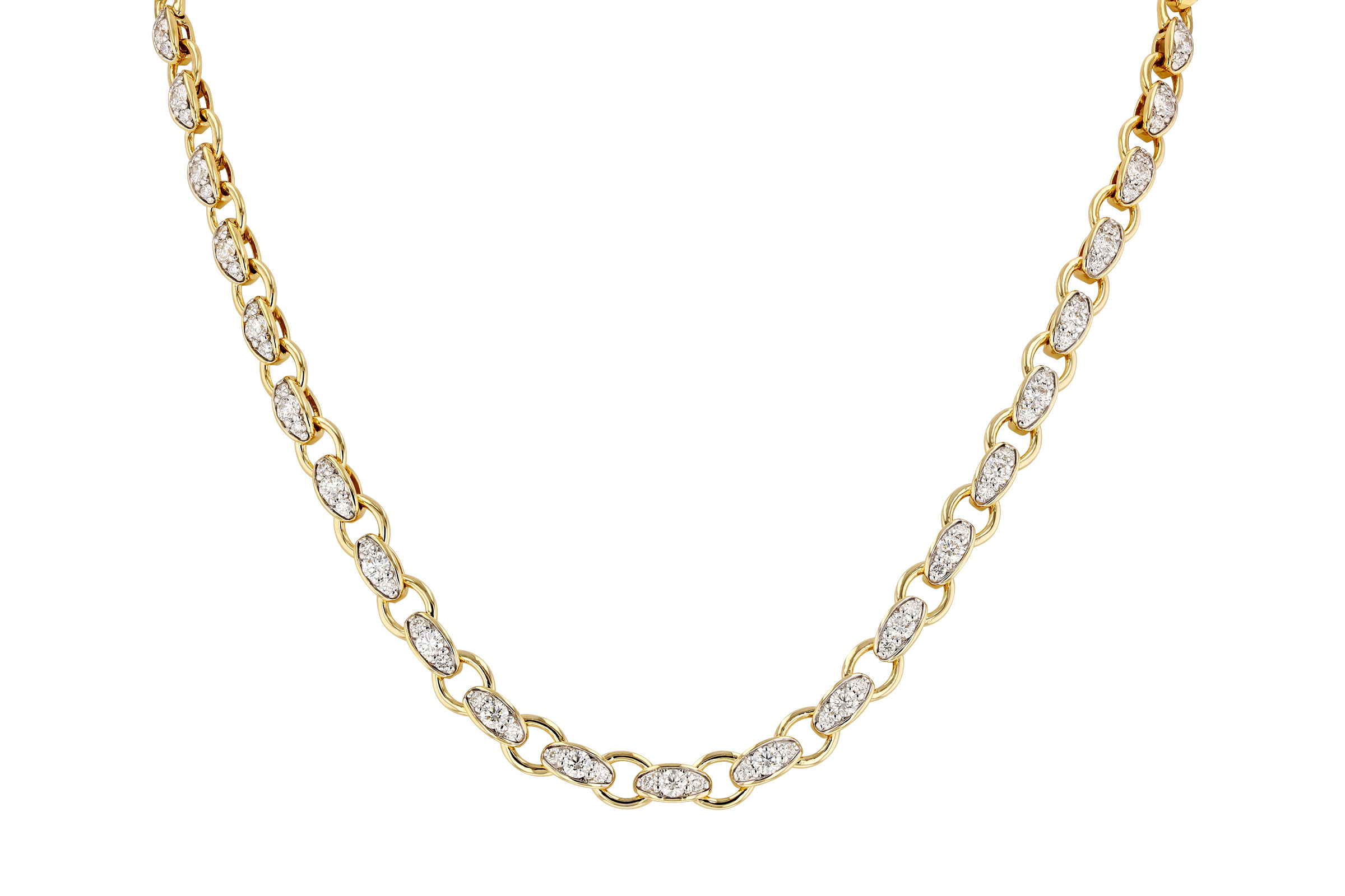 M321-65647: NECKLACE 3.18 TW (17.25")